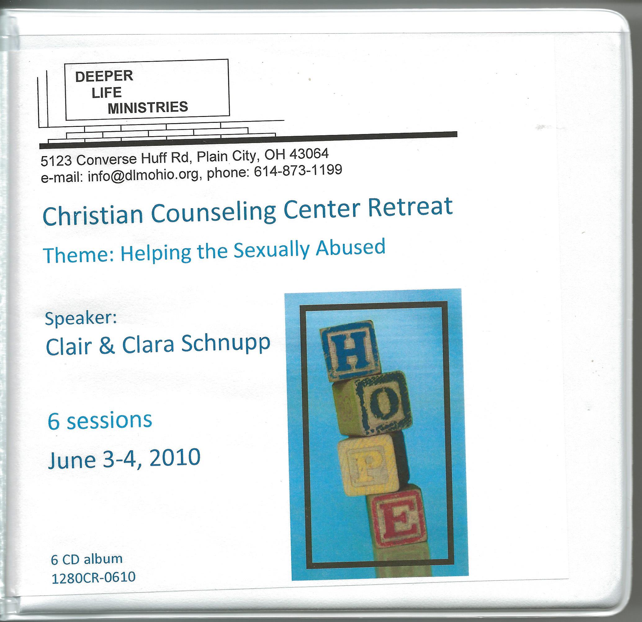 CHRISTIAN COUNSELING CENTER RETREAT 2010, CDs - Click Image to Close